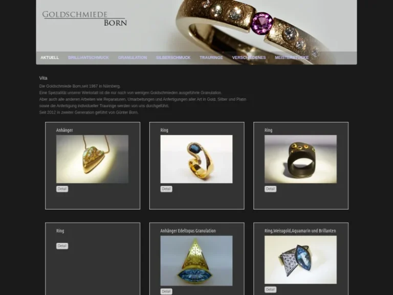 Goldschmiede Günter Born - Goldschmied in Nürnberg