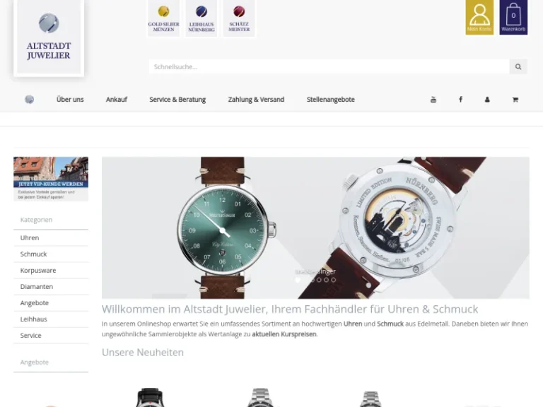 Altstadt Juwelier Nürnberg - Juwelier in Nürnberg