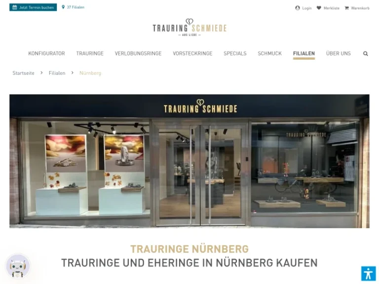 Trauringschmiede Nürnberg - Goldschmied in Nürnberg