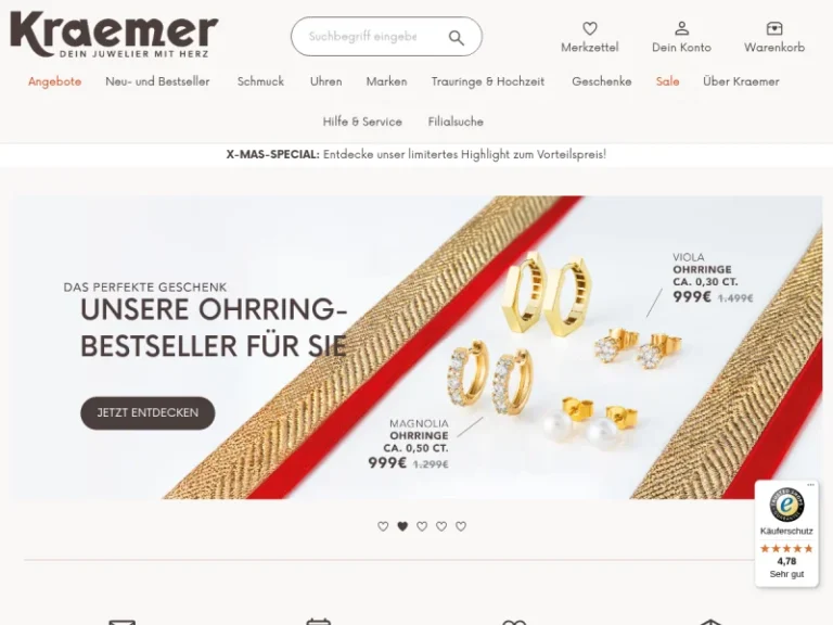 Juwelier Kraemer - Goldschmied in Nürnberg