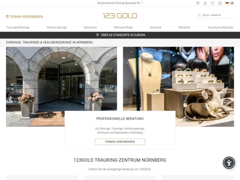 123GOLD Trauring-Zentrum Nürnberg - Goldschmied in Nürnberg