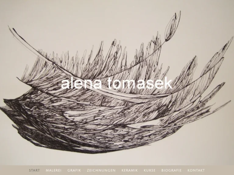 Alena Tomasek – Keramik Malerei Grafik Kurse - Künstler in Nürnberg