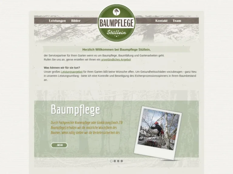 Baumpflege Stüllein - Betrieb für Baumarbeiten in Nürnberg