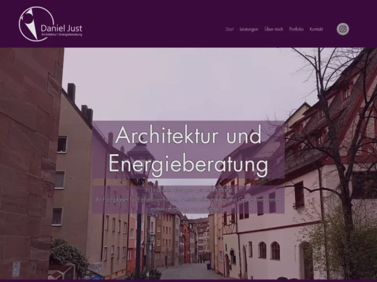 Daniel Just Architekt und Energieberater – zukunftsorientiert beraten I planen I bauen - Architekt in Nürnberg