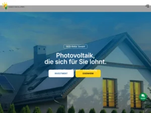 SED – Solar GmbH - Fotovoltaik-Solarstromanlage in Nürnberg