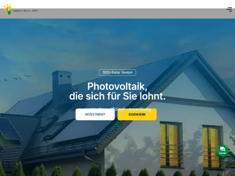 SED – Solar GmbH - Fotovoltaik-Solarstromanlage in Nürnberg