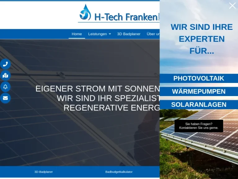 H-Tech Franken GmbH - Dienstleistungen im Bereich von sanitären Anlagen in Nürnberg