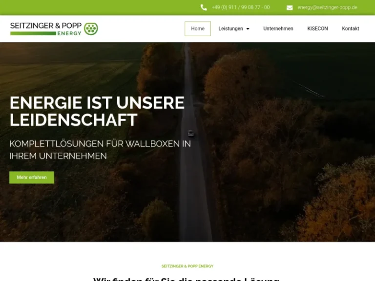 Seitzinger & Popp Energy GmbH - Energieausrüstung und -lösungen in Nürnberg