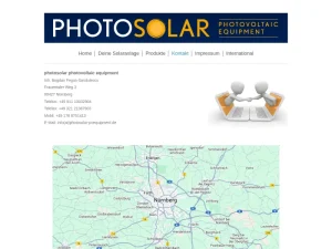 Photosolar-photovoltaic equipment - Solartechnik-Anbieter in Nürnberg