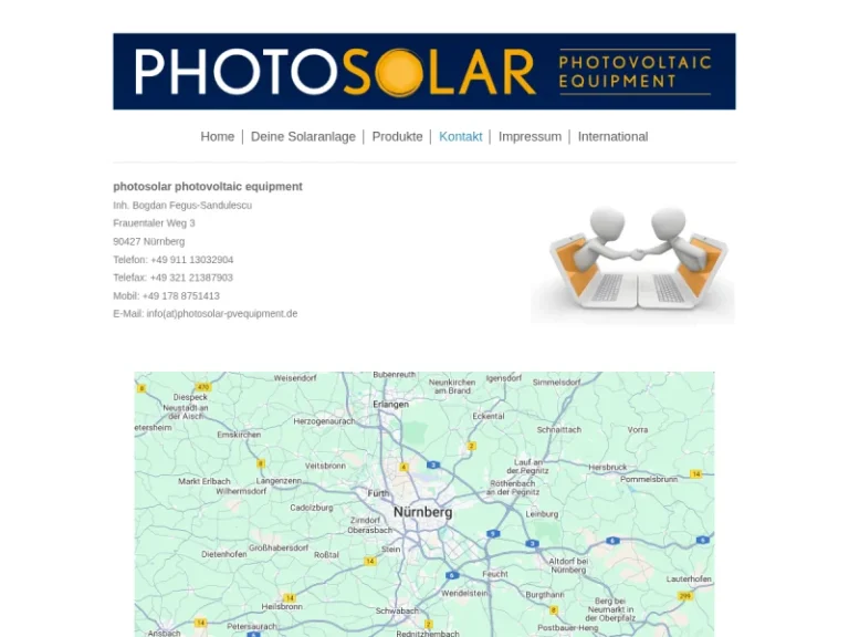 Photosolar-photovoltaic equipment - Solartechnik-Anbieter in Nürnberg