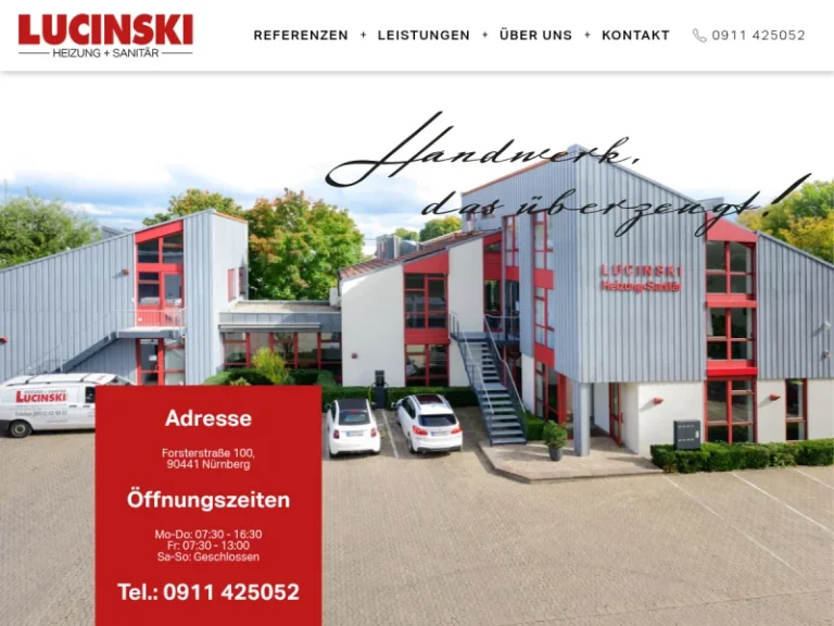 Lucinski Heizung + Sanitär GmbH Heizungsaustausch, Wärmepumpen und Badsanierung Nürnberg - Bäderstudio in Nürnberg