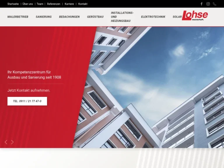 Lohse GmbH - Auftragnehmer für den Innenausbau in Nürnberg