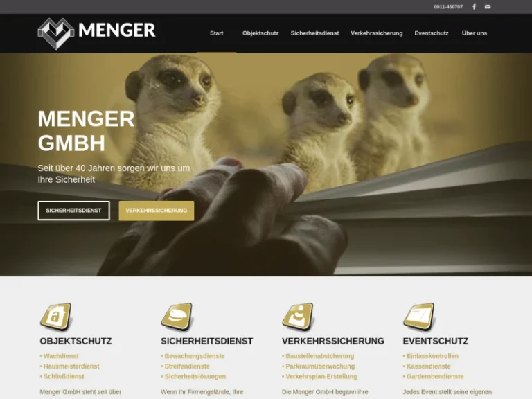 Menger Sicherheitsdienst, Verkehrssicherung und Objektschutz GmbH - Sicherheitsdienst in Nürnberg