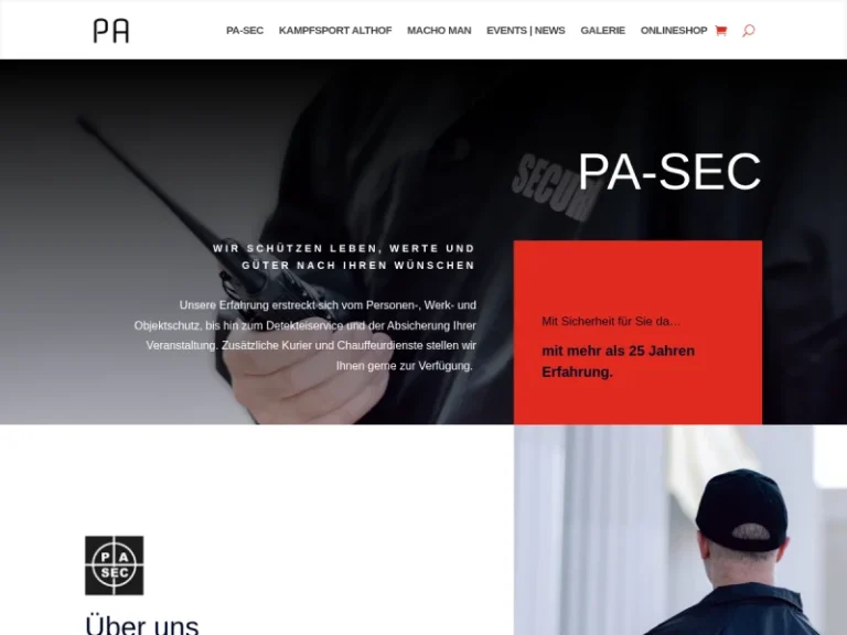 PA SEC - Sicherheitsdienst in Nürnberg