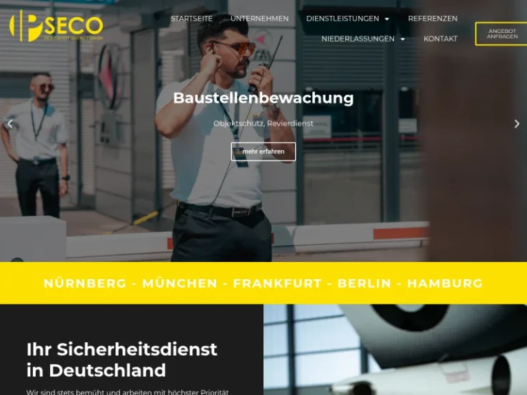 IPSECO Sicherheitsdienst Nürnberg - Sicherheitsdienst in Nürnberg