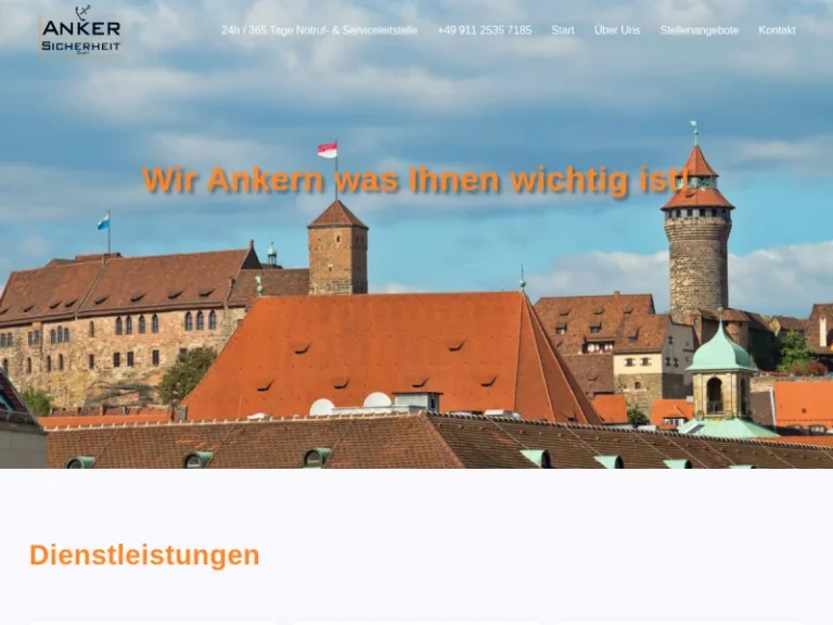 ANKER Sicherheit GmbH - Sicherheitsdienst in Nürnberg