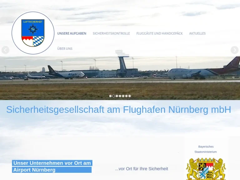 Sicherheitsgesellschaft am Flughafen Nürnberg mbH - Sicherheitsdienst in Nürnberg