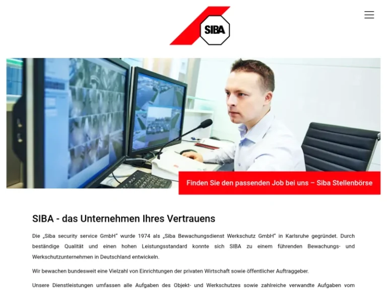 Siba security service GmbH - Sicherheitsdienst in Nürnberg