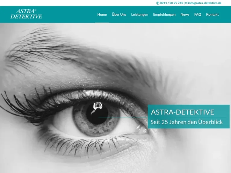 Detektei ASTRA Detektive Nürnberg - Privatdetektiv in Nürnberg