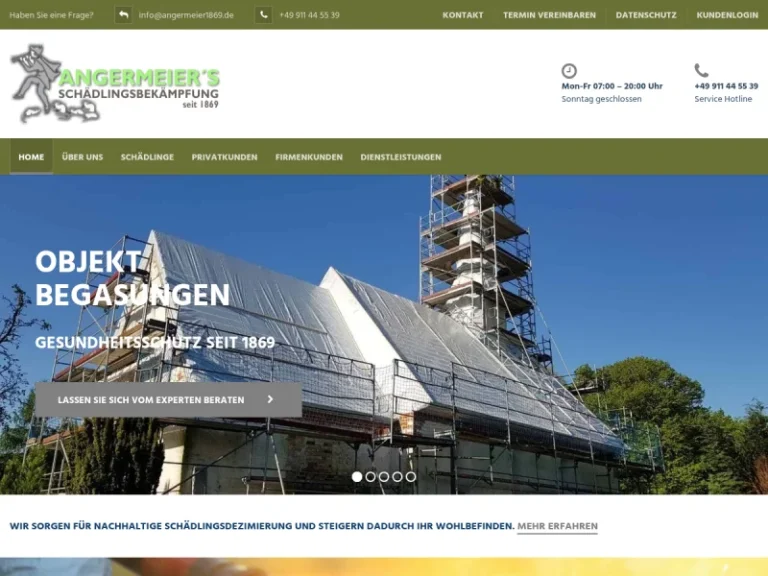 Angermeiers Schädlingsbekämpfung GmbH - Kammerjäger in Nürnberg