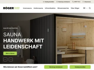 Röger GmbH Ausstellung Nürnberg - Sauna in Nürnberg