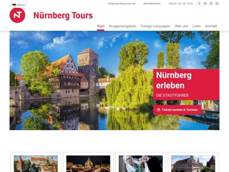 Verein der Gästeführer Nürnbergs „Die Stadtführer“ e.V. - Tourenveranstalter in Nürnberg