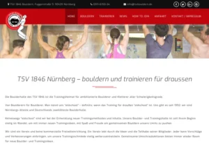 TSV Bouldern - Sportanlage in Nürnberg