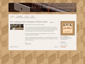 Keck alte Möbel – Restaurierungen - Möbelgeschäft in Nürnberg