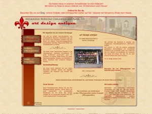 art-design-antique für Antiquitäten Stilmöbel und Kunst - Antiquitätengeschäft in Nürnberg