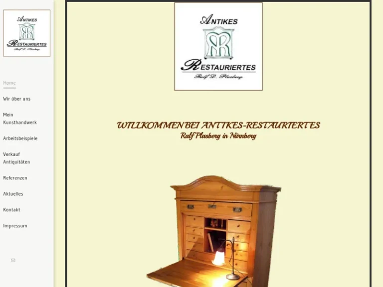 Ralf Plasberg - Antiquitätengeschäft in Nürnberg