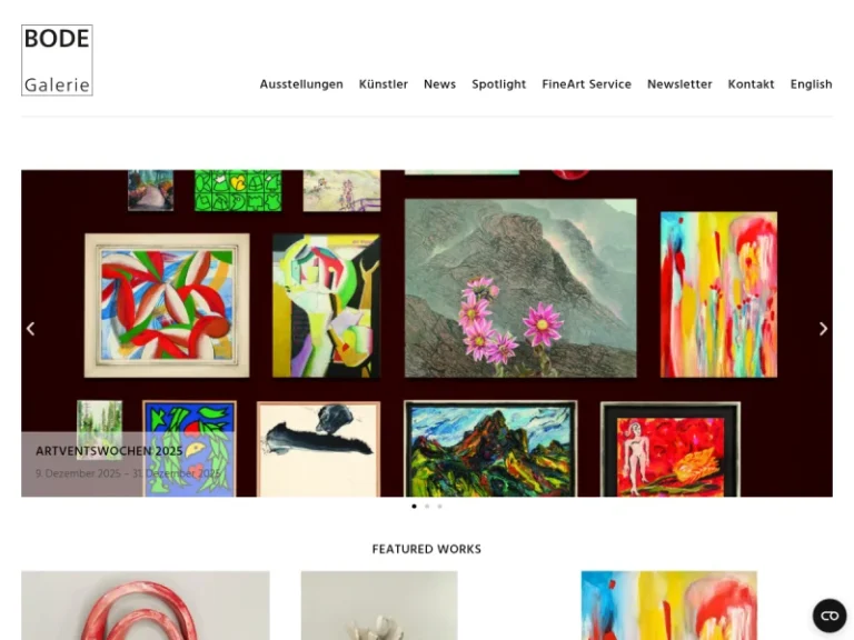 Galerie & Edition Bode GmbH - Bilderrahmengeschäft in Nürnberg