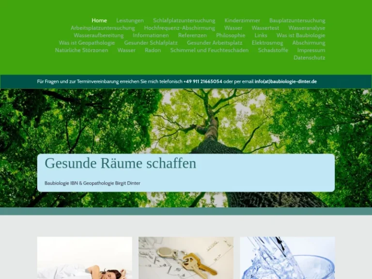 Baubiologie und Geopathologie Birgit Dinter - Berater in Nürnberg
