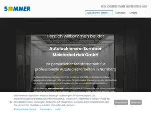 Autolackiererei Sommer - Karosseriewerkstatt in Nürnberg
