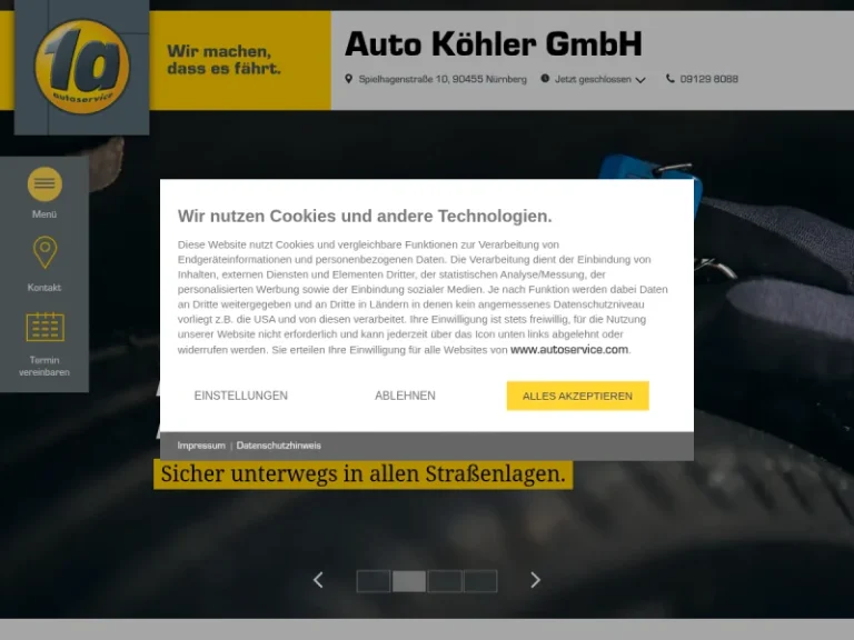 Auto Köhler GmbH - Autowerkstatt in Nürnberg
