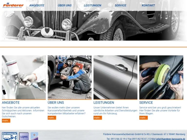 Fürderer Karosseriefachbetrieb GmbH & Co. - Karosseriewerkstatt in Nürnberg