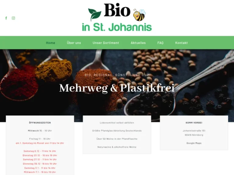 Bio in St. Johannis – Mehrweg & plastikfrei (ehemals Unverpackt Nürnberg) - Geschäft in Nürnberg