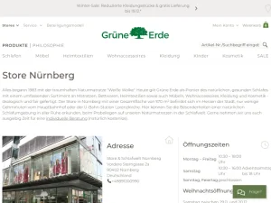 Grüne Erde-Store Nürnberg - Anbieter von Möbelzubehör in Nürnberg