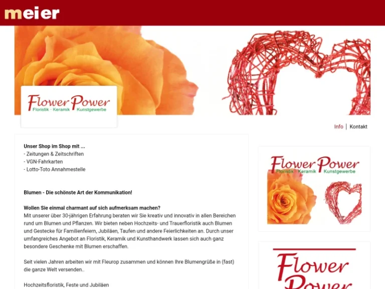 Flower Power, Maier-Haag Petra - Blumengeschäft in Nürnberg