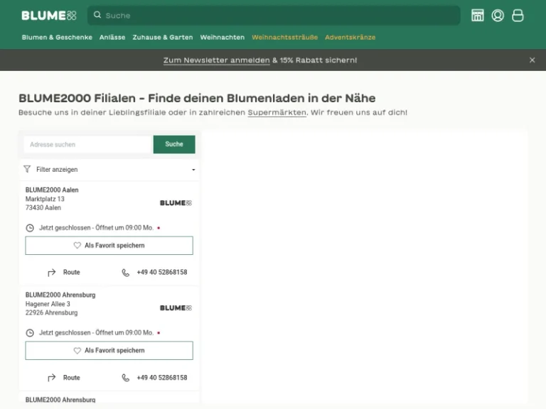 BLUME2000 Nürnberg - Blumengeschäft in Nürnberg