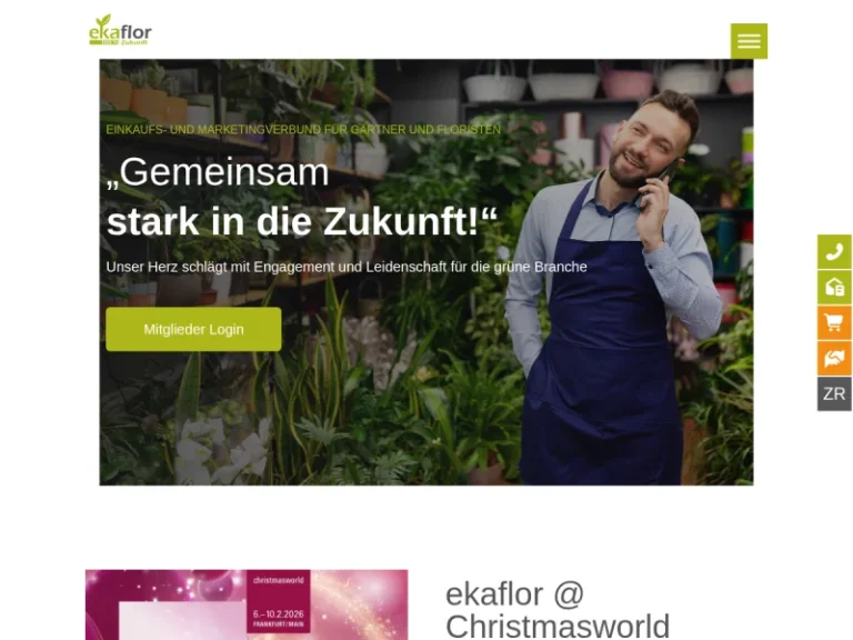 ekaflor Einkaufs- und Marketingverbund für Gärtner und Floristen GmbH & Co. KG - Berater in Nürnberg