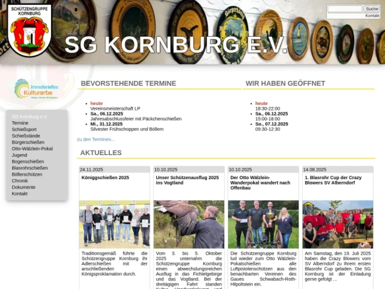 Schießstand Bogenschützen SG Kornburg e.V. - Sportverein in Nürnberg