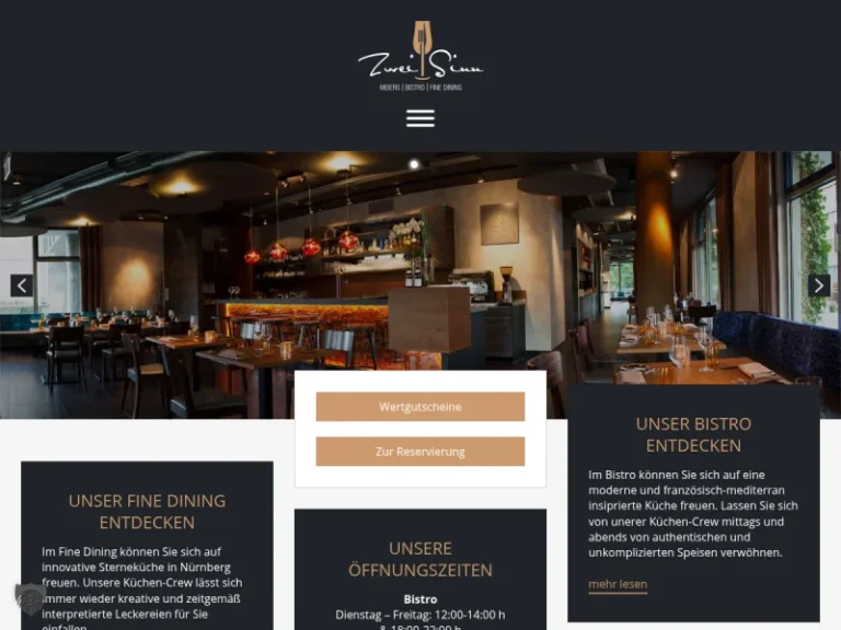 ZweiSinn Meiers – Bistro „à-la-carte-Restaurant“ - Restaurant in Nürnberg