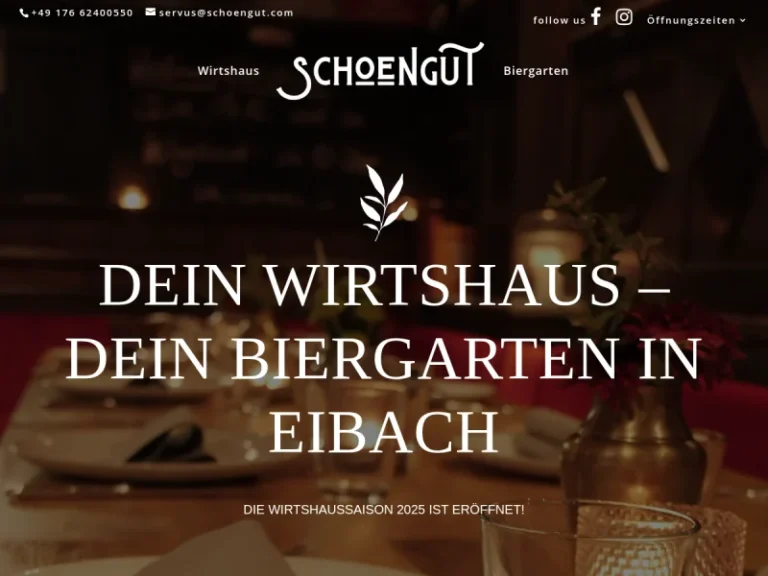 schoengut Wirtshaus & Biergarten - Biergarten in Nürnberg