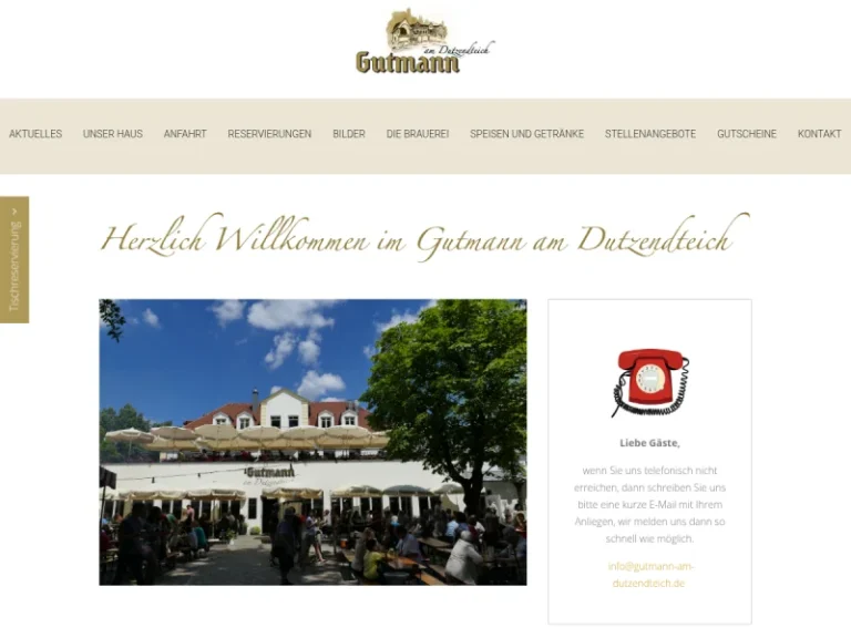 Gutmann am Dutzendteich - Biergarten in Nürnberg