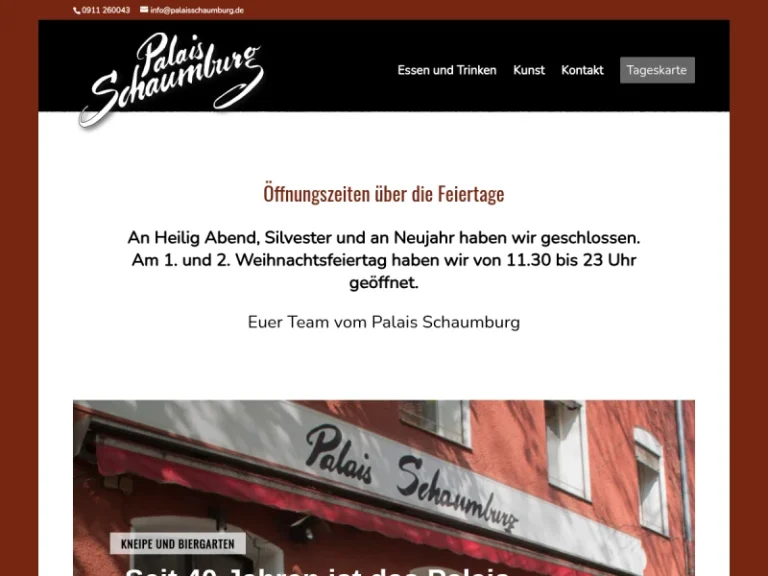 Palais Schaumburg - Kneipe in Nürnberg