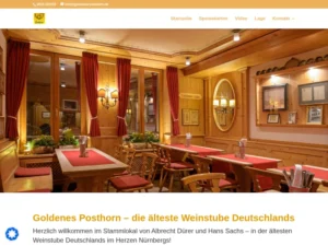 Goldenes Posthorn - Fränkisches Restaurant in Nürnberg