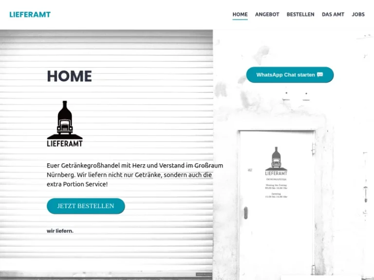 Lieferamt - Getränkelieferant in Nürnberg