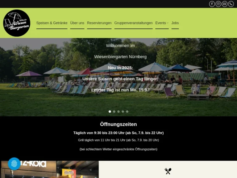 Wiesenbiergarten - Biergarten in Nürnberg