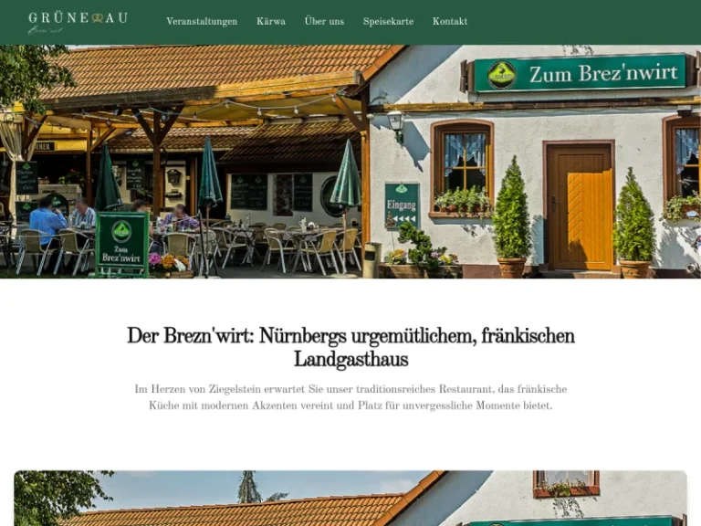 Landgasthof Grüne Au zum Brezn’wirt - Fränkisches Restaurant in Nürnberg