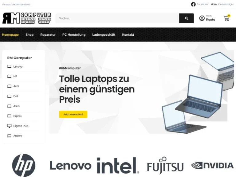 RM Computer - Computerreparaturdienst in Nürnberg